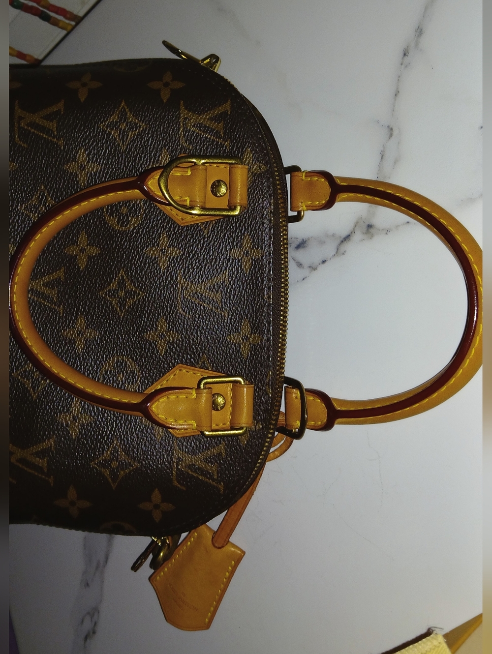 Authentic Small Alma BB Louis Vuitton Hand Shoulder Crossbody Bag Hardly Used It - Picture 5 of 13